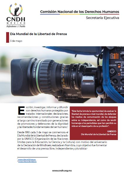 Día Mundial de la Libertad de Prensa