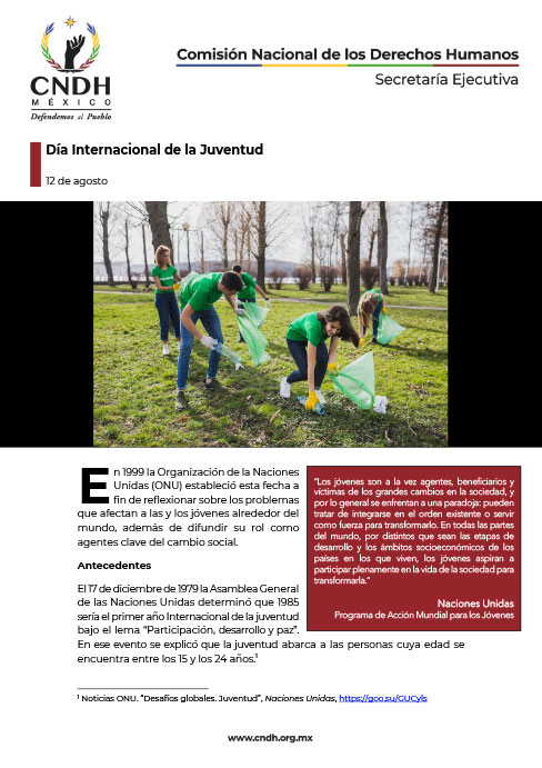 Día Internacional de la Juventud