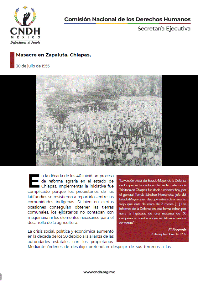 Masacre en Zapaluta, Chiapas,