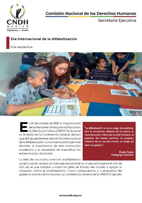 Día Internacional de la Alfabetización