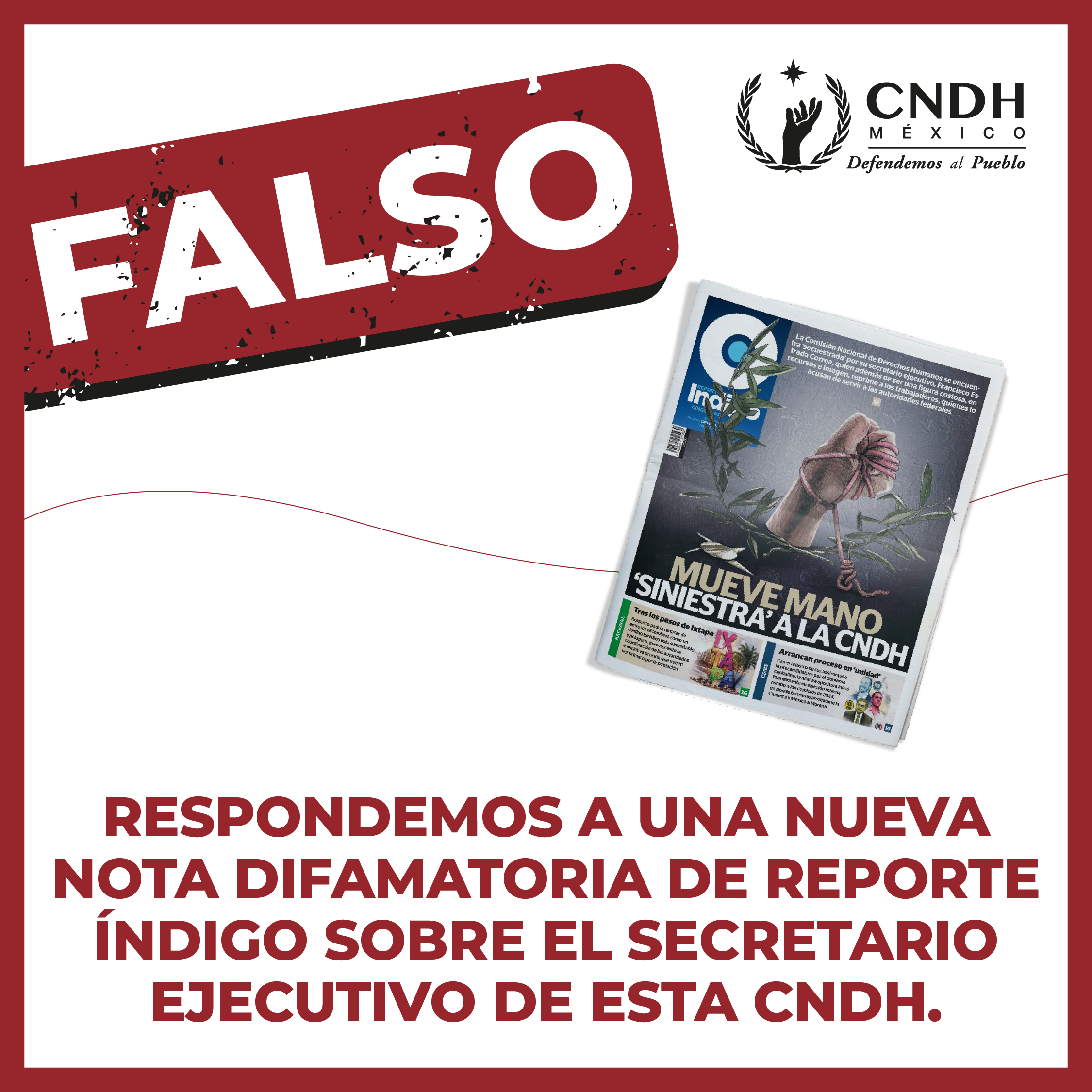 RÉPLICA A REPORTE ÍNDIGO