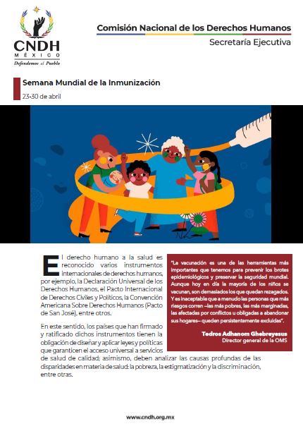 Semana Mundial de la Inmunización