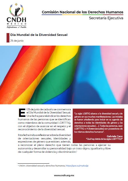 Día Mundial de la Diversidad Sexual
