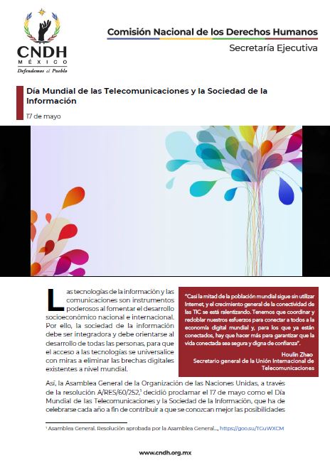 Día Mundial de las Telecomunicaciones y la Sociedad de la Información
