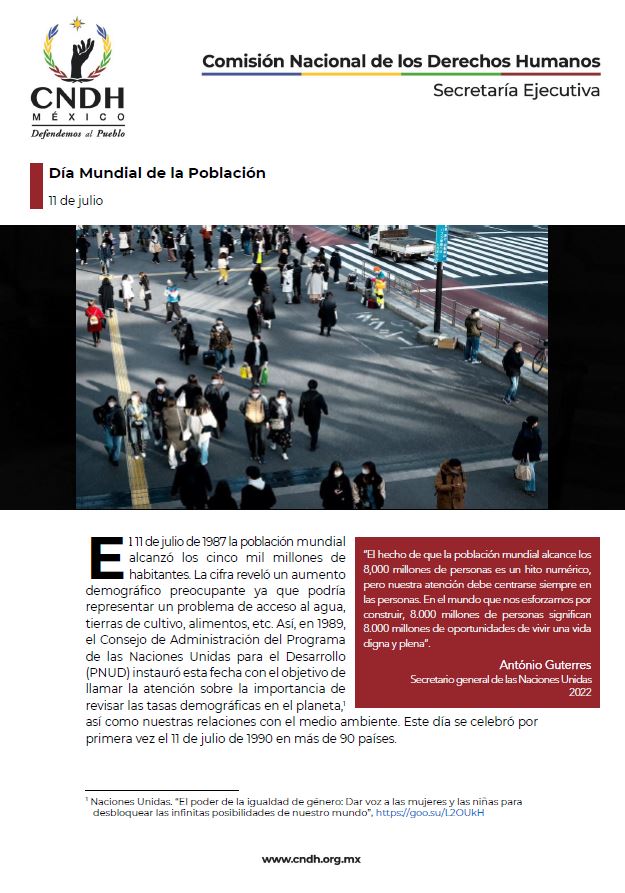 Día Mundial de la Población