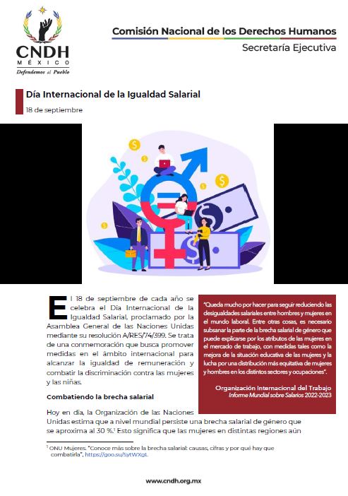 Día Internacional de la Igualdad Salarial