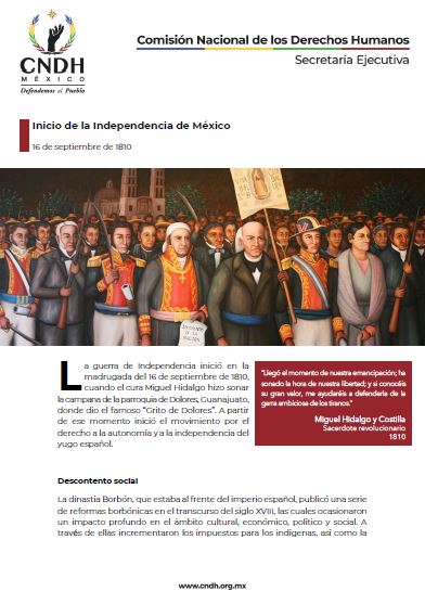 Inicio de la Independencia de México