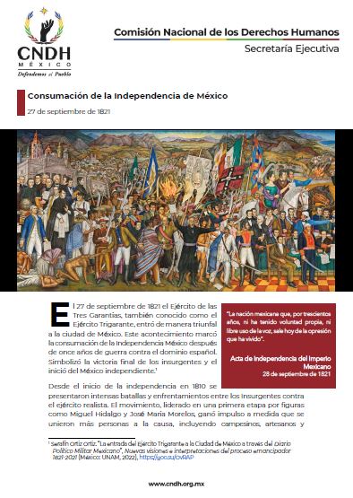 Consumación de la Independencia de México