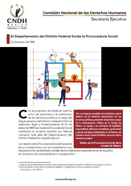 El Departamento del Distrito Federal funda la Procuraduría Social