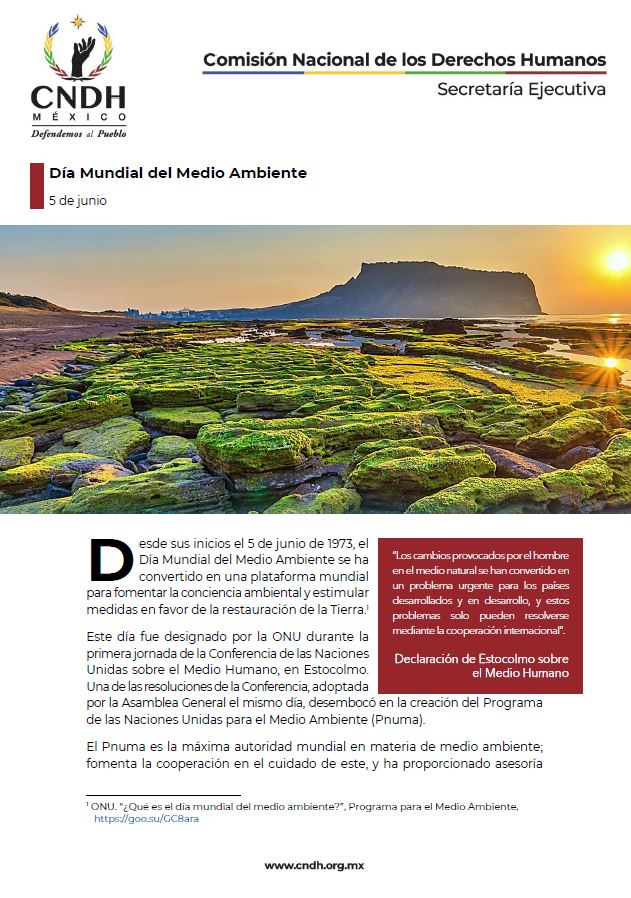 Día Mundial del Medio Ambiente