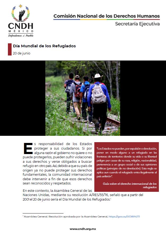 Día Mundial de los Refugiados