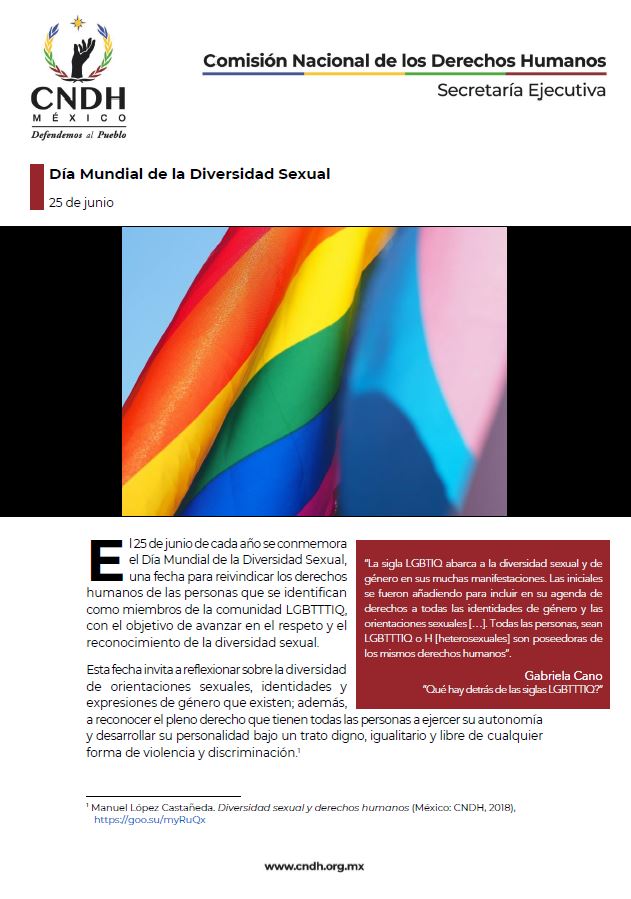 Día Mundial de la Diversidad Sexual