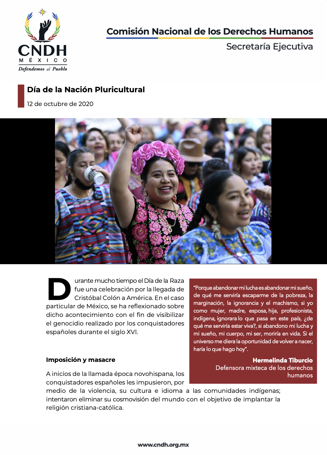 Día de la Nación Pluricultural