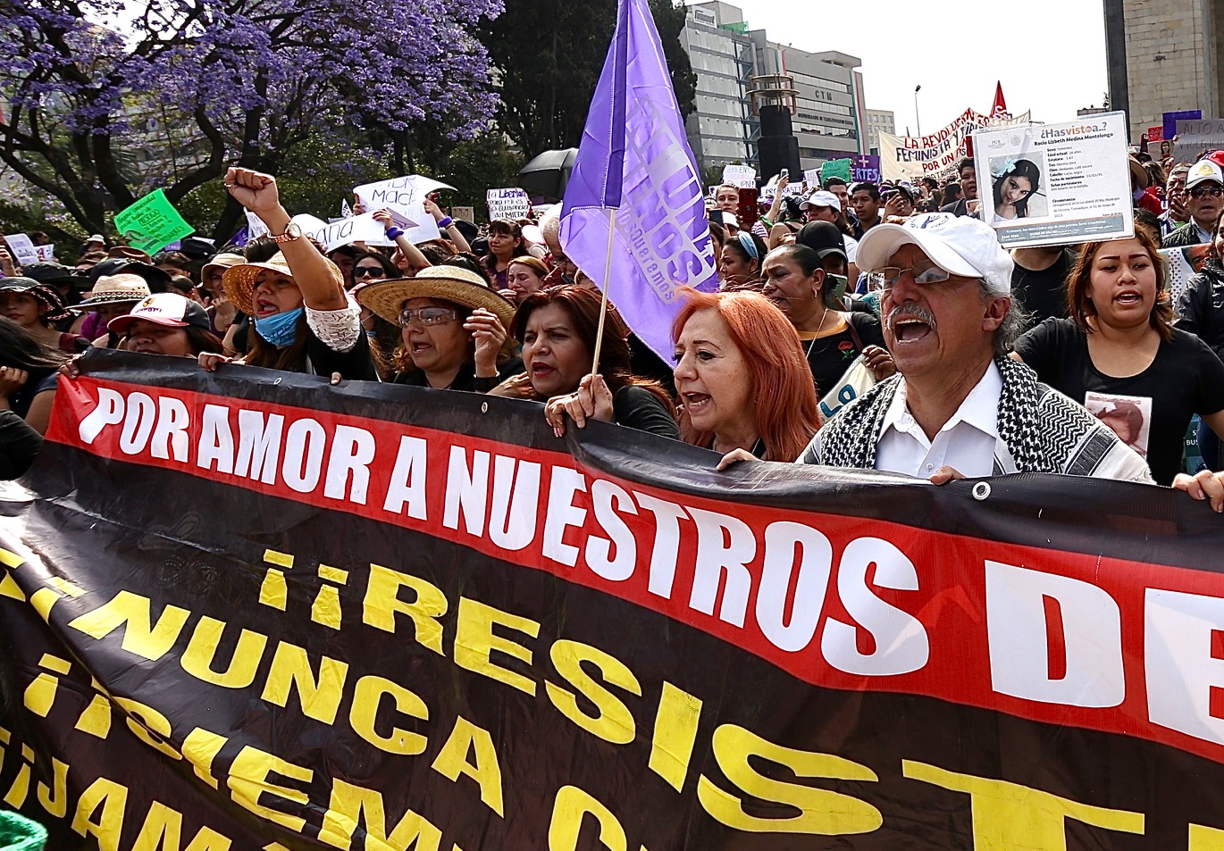 Galería. Marcha del Día Internacional de la Mujer