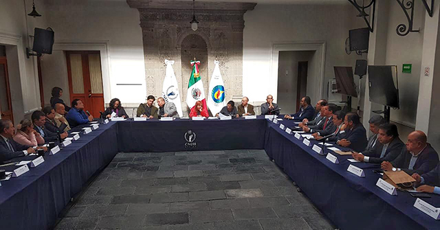 Galería. Reunión con la FMOPDH
