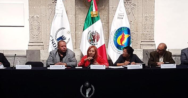 Galería. Reunión con la FMOPDH