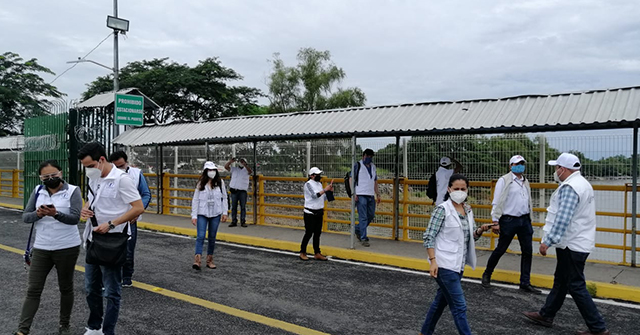 CNDH vigila el respeto a los derechos humanos de caravana migrante 