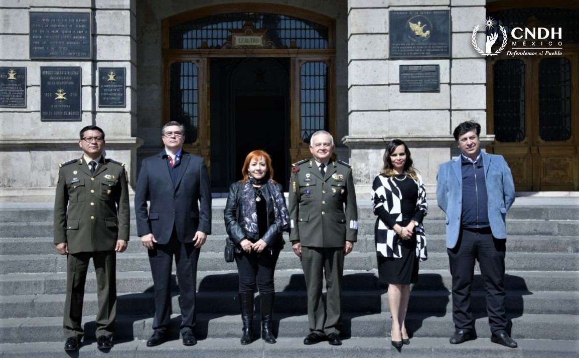 Clausura de los cursos de capacitación en materia de DDHH proporcionados a elementos de la SEDENA
