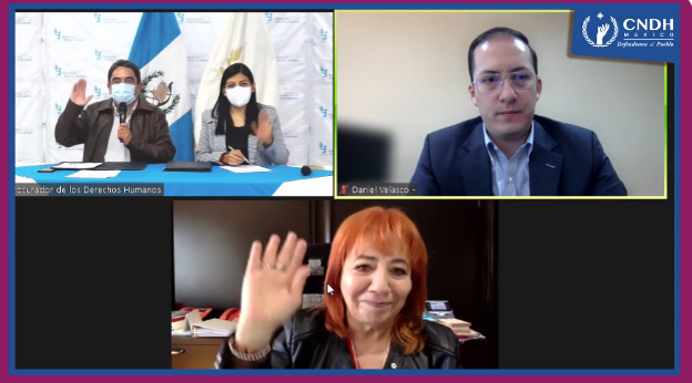 La CNDH y PDH de Guatemala firman carta de Entendimiento como un esfuerzo de cooperación internacional