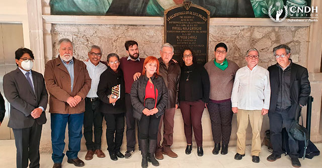 CNDH acompaña la instalación de la Comisión para el Acceso a la Verdad, el Esclarecimiento Histórico y el Impulso a la Justicia de Violaciones graves a los DDHH, presentada por el gobierno de México