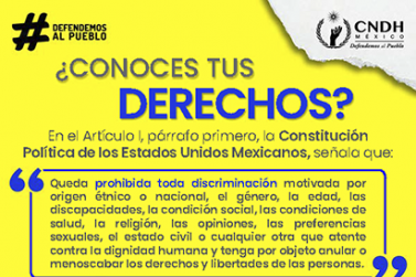 ¿Conoces tus Derechos?