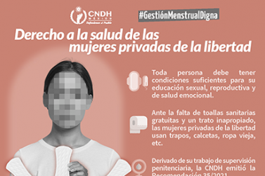 Garantizar gestión menstrual digna