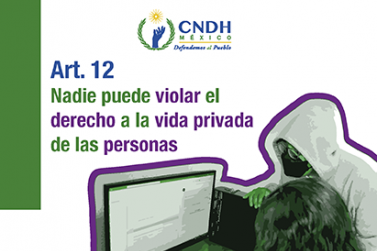 Nadie puede violar el derecho a la vida privada de las personas