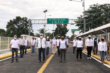 CNDH vigila el respeto a los derechos humanos de caravana migrante 