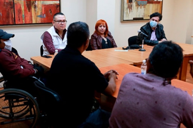 CNDH se reúne con representantes de la Caravana Migrante para intervenir en defensa de los derechos de las personas migrantes en nuestro país.