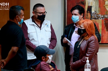 CNDH se reúne con representantes de la Caravana Migrante para intervenir en defensa de los derechos de las personas migrantes en nuestro país.