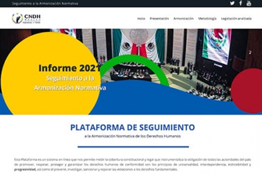 Plataforma de seguimiento a la armonización normativa de los derechos humanos