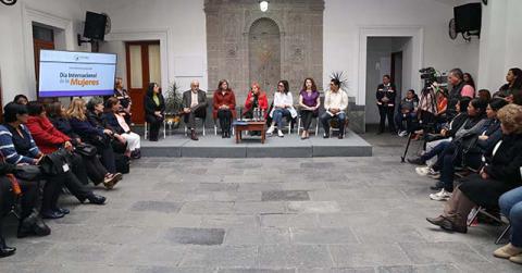 Galería. Diálogo entre las mujeres de la CNDH