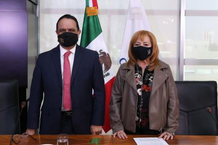 La Ombudsperson Nacional y el Comisionado Presidente del INAI, inauguraron el conversatorio “Promoción y Defensa Integral de los Derechos Humanos en México”