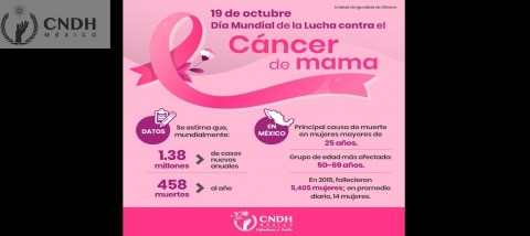 Día Internacional de lucha contra el Cáncer de mama