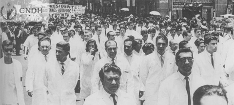 Movimiento de los médicos, primer paro nacional