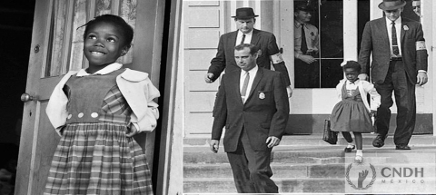 Ruby Bridges, primera niña afroamericana en ingresar a una escuela donde existía la segregación racial