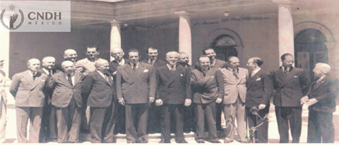 Conferencia de Chapultepec  Pionera en la incorporación al derecho internacional el respeto a los derechos humanos.