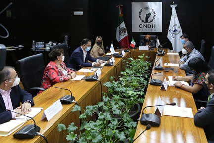 La CNDH y la secretaría técnica de la RINDHCA celebran un convenio general de colaboración