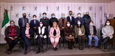 Mensaje con motivo del primer año de gestión de la Presidenta Rosario Piedra Ibarra, al frente de la CNDH