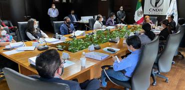 La CNDH y el Tribunal Federal de Justicia Administrativa (TFJA) firman convenio de capacitación en DDHH