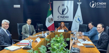 LA CNDH y el Instituto Danés de Derechos Humanos sostienen reunión de trabajo 