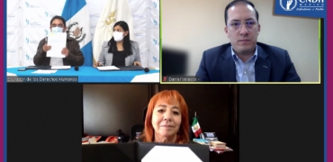 La CNDH y PDH de Guatemala firman carta de Entendimiento como un esfuerzo de cooperación internacional