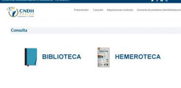Centro de Documentación y Biblioteca - CENADEH