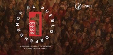 1er. Aniversario de Gestión, Rosario Piedra Ibarra