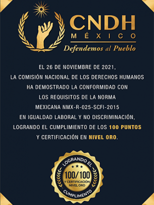 Norma Mexicana NMX-R-025-SCFI-2015 en Igualdad laboral y No Discriminación