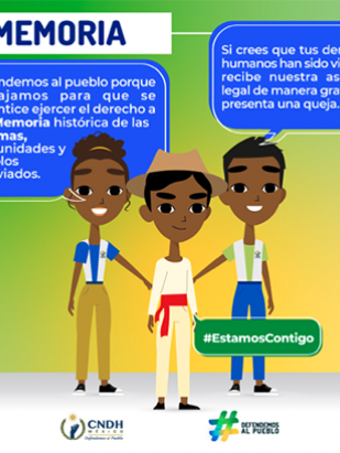 Defendemos al pueblo Memoria 