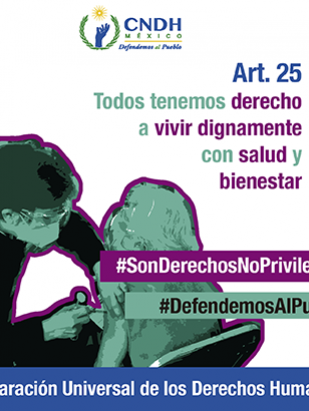 Todos tenemos derecho a vivir dignamente con salud y bienestar