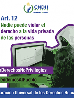 Nadie puede violar el derecho a la vida privada de las personas
