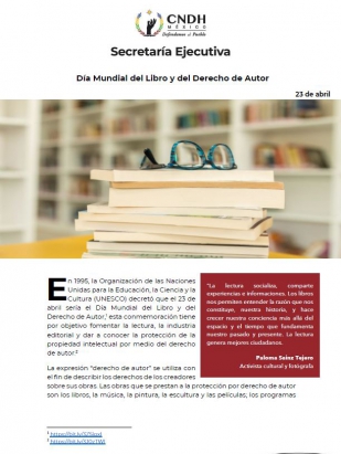 Día Mundial del Libro y del Derecho de Autor
