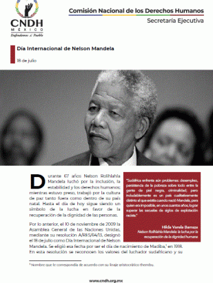 Día Internacional de Nelson Mandela